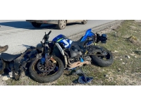 Karaman'da 2 motosikletin koyun sürüsüne çarpması sonucu 4 kişi yaralandı