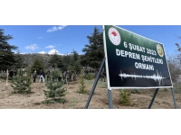 Elazığ’da "Deprem Şehitleri Hatıra Ormanı"na fidan dikildi