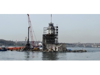 Kız Kulesi'nin restorasyonu tamamlanıyor