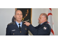 Polis Genel Müdür I. Yardımcısı mevkiine atanan Ahmet Beşerler’e rütbeleri takıldı