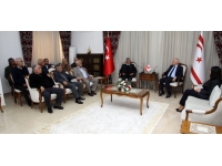 Cumhuriyet Meclisi Başkanı Töre, Emekli Polisler Derneği heyetini kabul etti