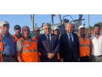 Tatar,Maraş bölgesindeki yol yapım çalışmalarını inceledi: “Ulaşım ve bölgenin gelişmesine yönelik önemli katkı sağlanacak”