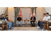 Cumhurbaşkanı Ersin Tatar, KKTC Atıcılık Federasyonu heyetini kabul etti