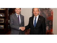 Cumhurbaşkanı Tatar, New York ziyareti öncesi Özel Temsilci Stewart’ı kabul etti
