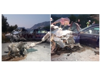 Girne-Değirmenlik ana yolunda feci kaza! 4 kişi hayatını kaybetti