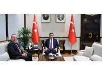 Ataoğlu TC Cumhurbaşkanı Yardımcısı Yılmaz’la görüştü