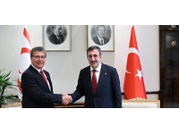 Başbakanı Üstel, TC Cumhurbaşkanı Yardımcısı Yılmaz ile bir araya geldi