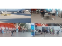 Ercan Havalimanı yeni terminal binası ve pistinden uçuşlar başladı