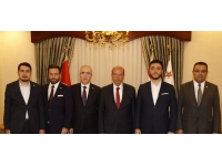 Cumhurbaşkanı Tatar, Saadet Partisi Genel Başkan Yardımcısı Kaya’yı kabul etti