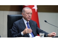 Erdoğan:Kıbrıs Adası’nın kalıcı ve adil bir barışa kavuşması için elimizi taşın altına koymaktan çekinmeyiz. Ancak, karşımızdakilerin de sahadaki durumu kabullenmesi gerektiği açıktır