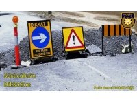 Yol yapım çalışması nedeniyle, Ötüken-Kuzucuk-Sınırüstü ve Boğaziçi-Kuzucuk anayolları 12 gün süreyle kapalı olacak