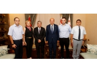 Tatar, Kişisel Verileri Koruma Kurulu Başkanı Kaan Kutlay ve beraberindeki heyeti kabul etti