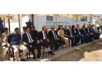 Çatalköy İlkokulu yeni binasının temeli bugün düzenlenen törenle atıldı