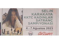 Ṣampiyon Melek Selin Karakaya anısına düzenlenen ‘Selin Karakaya KKTC Kadınlar Satranç Şampiyonası’ tamamlanarak dereceye girenlere ödülleri verildi