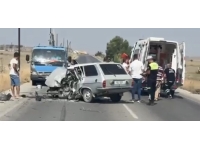 İskele-Ercan anayolunda korkutan kaza: