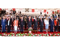 Dr. Fazıl Küçük Bulvarı’nda resmi geçit töreni gerçekleştirildi…Cumhurbaşkanı Tatar: BM tarafsızlığına gölge düşürdü