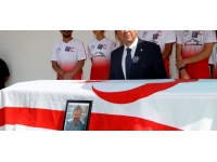 Cumhurbaşkanı Tatar, Erdenay için düzenlenen törene katıldı