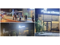 Küçük Kaymaklı’da faaliyet gösteren ‘Emlak Dünyası’ adlı iş yerinde patlama meydana geldi