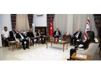 Töre, Trabzon Ortahisar Belediye Başkanı Ahmet Metin Genç’i kabul etti