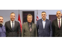 Başbakan Ünal Üstel, 13’üncü Spor Şurası öncesinde Şura Genel Sekreterliği’ne Atanan Hüseyin Ekmekçi ile bir araya geldi