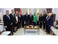 Töre, Ak Parti heyetini kabul etti