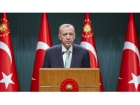 TC Cumhurbaşkanı Erdoğan Cumhurbaşkanı Tatar’a kutlama mesajı gönderdi: ‘KKTC bizim için her zaman iftihar vesilesidir’