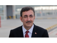 TC Cumhurbaşkanı Yardımcısı Yılmaz:Kıbrıs bizim için sorun değil, bir milli davadır