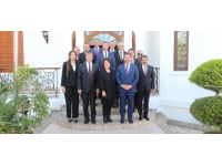 Başbakan Üstel, Hatay Valisi Mustafa Masatlı’yı ziyaret etti