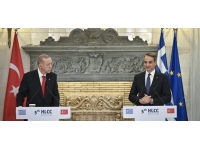 Miçotakis, Erdoğan ile basın toplantısında konuştu: “Sınırdaş olan iki ülke yan yana ve beraber hareket etmek zorundadır”