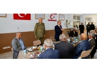 Cumhurbaşkanı Tatar mücahit ve şehit ailelerine verilen yemeğe katıldı
