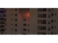 İskele’de bulunan Ceasar Remus apartmanında yangın