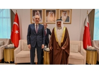 TBMM Başkanı Kurtulmuş, Bahreyn’de Temsilciler Meclisi Başkanı Al Musalam ile görüştü, KKTC’nin tanınması için destek istedi