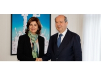 Cumhurbaşkanı Tatar, BMGS Kıbrıs Şahsi Temsilcisi Holguín’i kabul etti