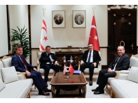 Başbakan Üstel, Türkiye Cumhurbaşkan Yardımcısı Yılmaz ile biraraya geldi