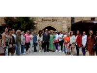 Cumhurbaşkanı Tatar, Lefkoşa Arasta bölgesini ziyaret etti