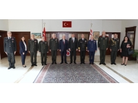 TC Milli Savunma Bakanı Güler, TC Lefkoşa Büyükelçisi Feyzioğlu’nu ziyaret etti