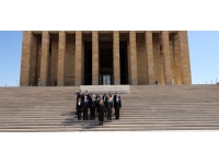 Canaltay başkanlığındaki Meclis Komitesi Anıtkabir’i ziyaret etti…