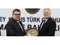 Maliye Bakanı Berova, Mersin Tarsus Organize Sanayi Bölgesi heyetini kabul etti