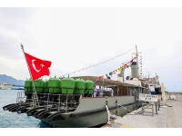 TCG Nusret Müze Gemisi Girne’de ziyarete açıldı