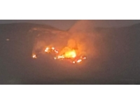 Alevkayası’nın güney kısmında yangın!