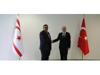 Berova, TC Hazine ve Maliye Bakanı Şimşek ile bir araya geldi