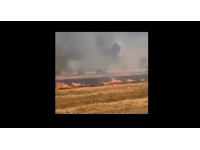 İncirli Mağara mevkiinde yangın!