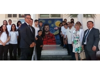 Birkan Uzun Lapta Yavuzlar Lisesi’nde ölümsüzleştirildi