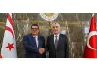Maliye Bakanı Berova ile TC Ticaret Bakanı Bolat protokol imzaladı