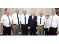 Töre, Emekli Polisler Derneği heyetini kabul etti