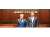 Erhürman, AK Parti Genel Başkan Vekili Elitaş ile görüştü