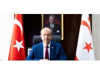 Cumhurbaşkanı Tatar: Rum liderliğinin açıklamaları Kıbrıs adasını da potansiyel bir hedef haline getirme tehlikesi taşıyor