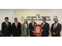 TC Çalışma ve Sosyal Güvenlik Bakanı Işıkhan, Bakan Gardiyanoğlu’nu ziyaret etti