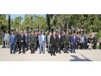 “15 Temmuz Demokrasi ve Milli Birlik Günü” nedeniyle Boğaz Şehitliği’nde tören düzenlendi