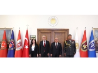 Türkiye Milli Savunma Bakanı Güler, KKTC’nin Ankara Büyükelçisi Korukoğlu’nu kabul etti